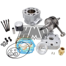 Kit cilindro DERBI EURO 3 D.52 mm curso 45 mm 96 cc com cambota TUNGSTENO biela 14 - ITALKIT